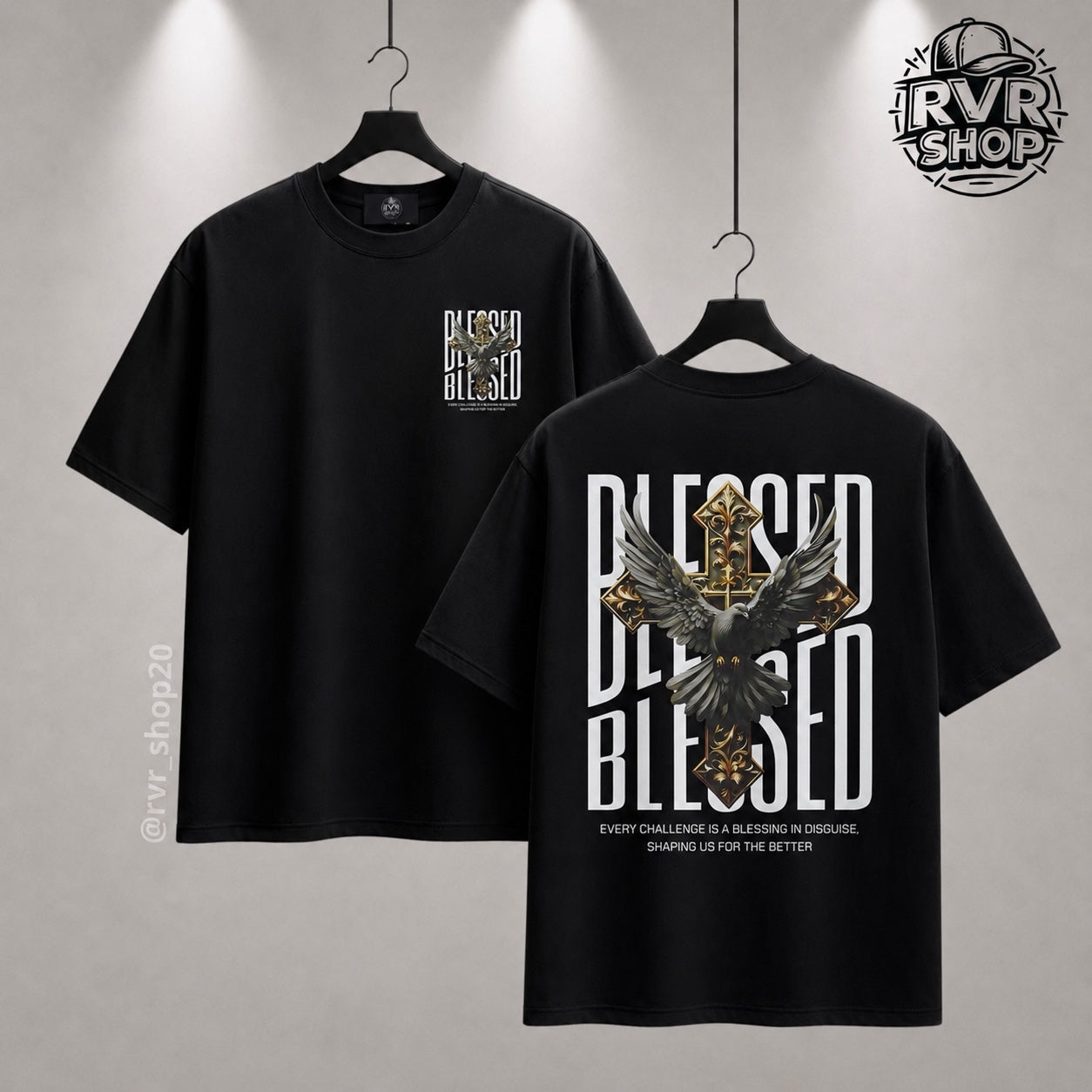 Playera Blessed Cross
