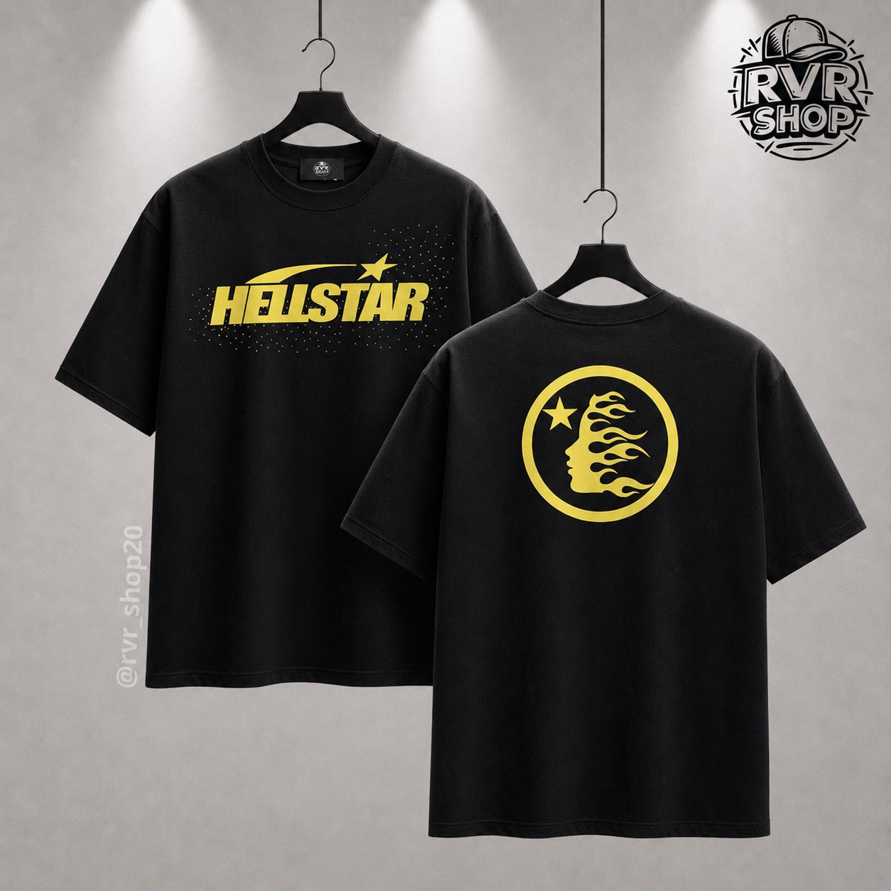 Playera Hellstar Yellow