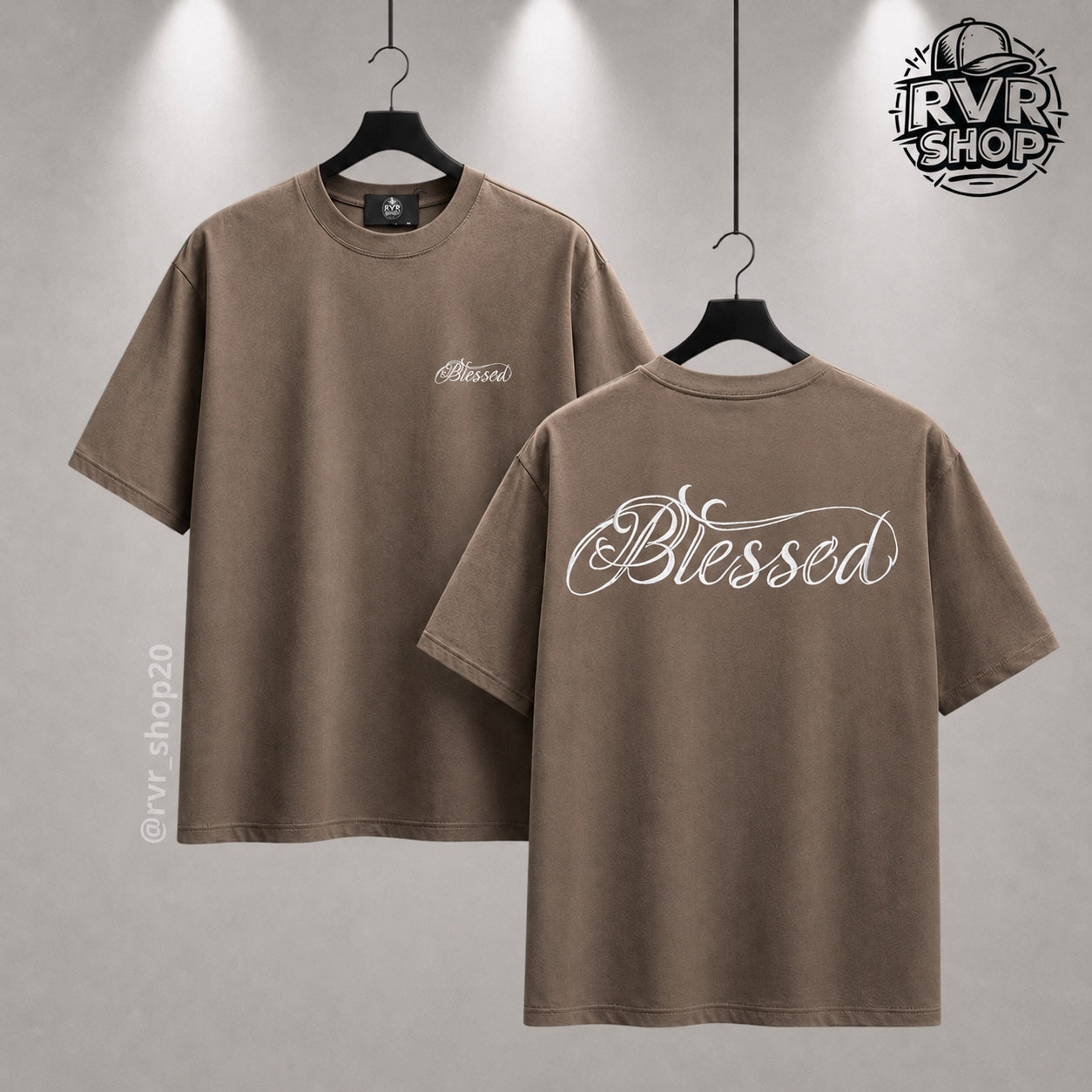 Playera Blessed Brown