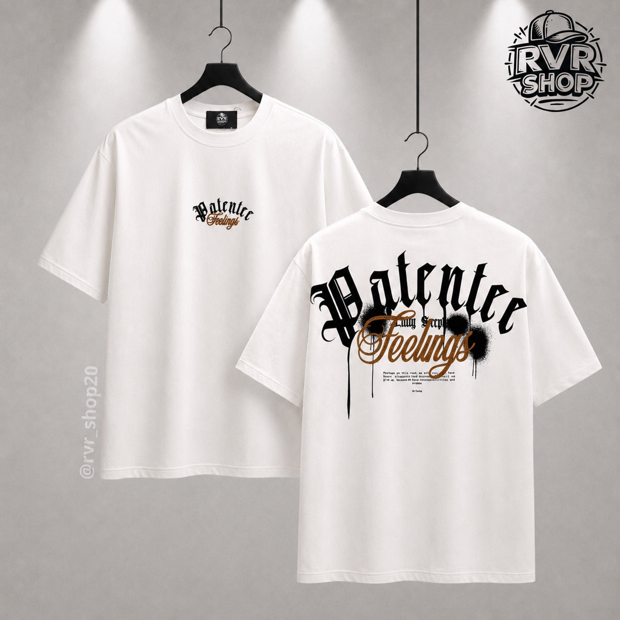 Playera Patentee Feelings White