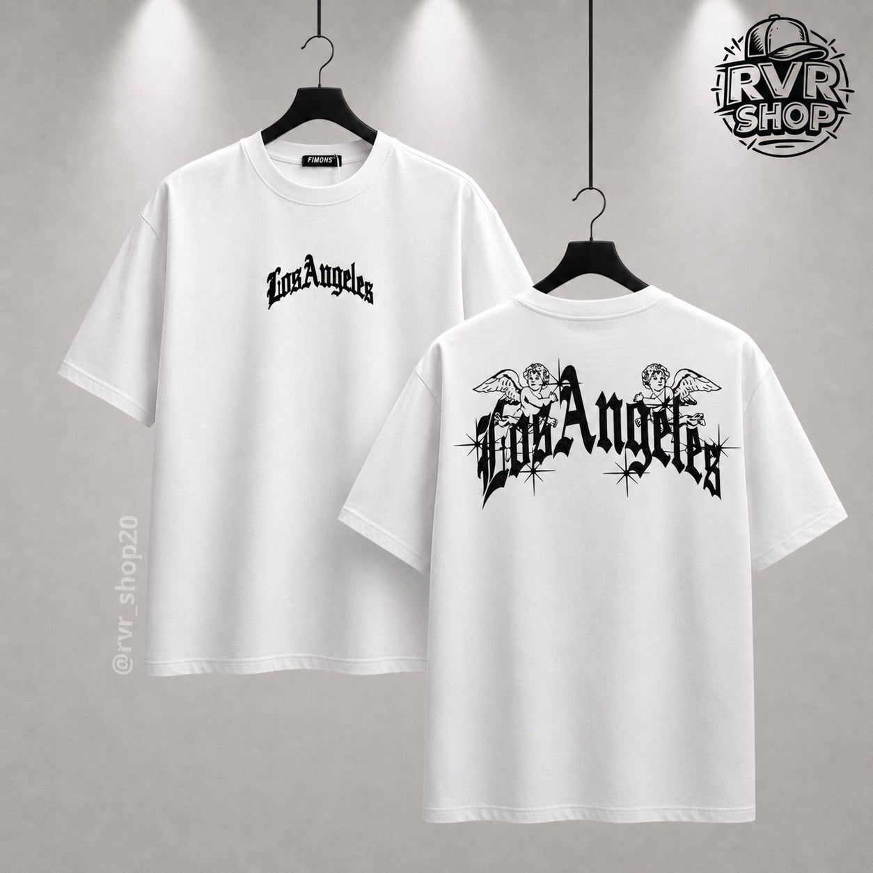 Playera Los Angeles White