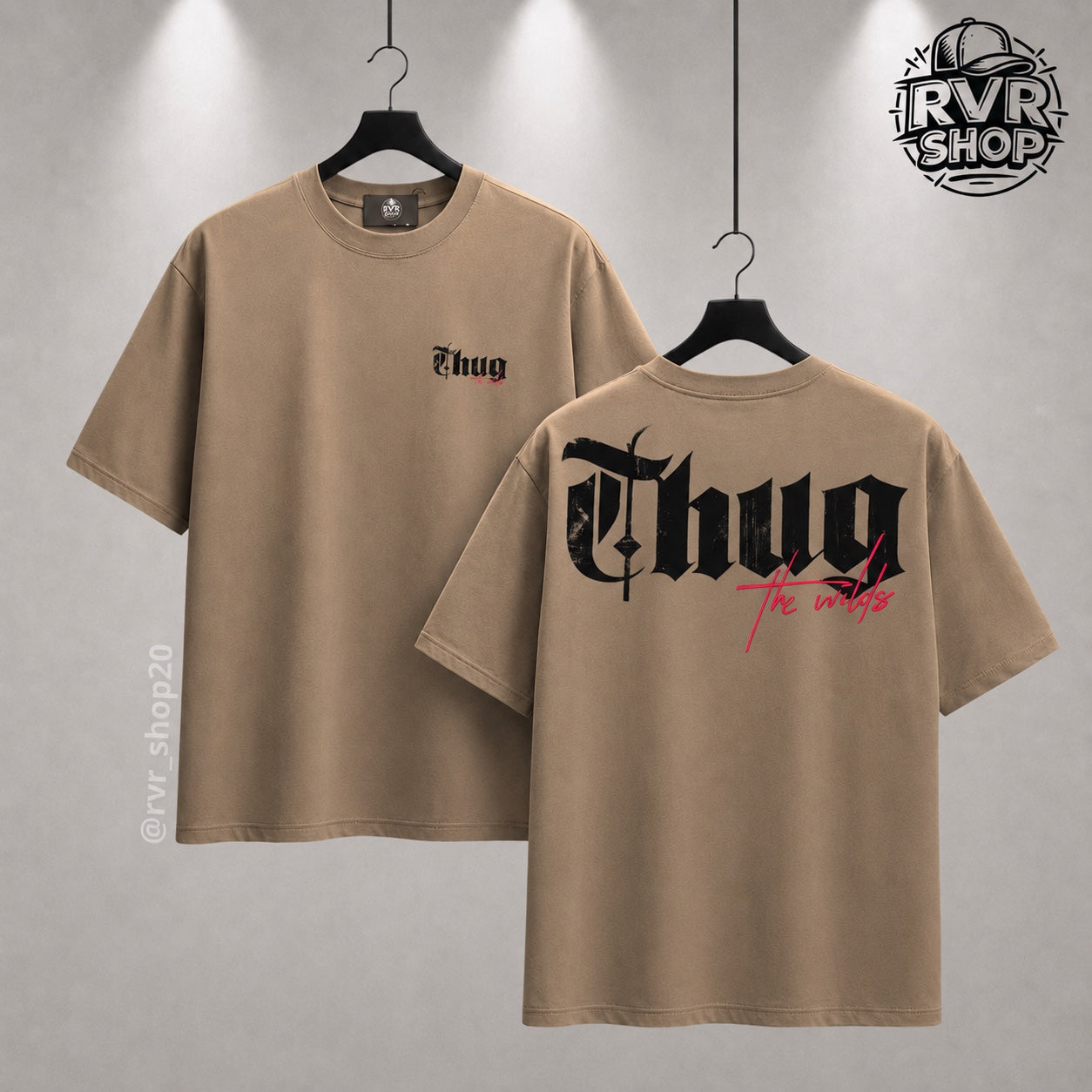 Playera Thug The Wilds Brown