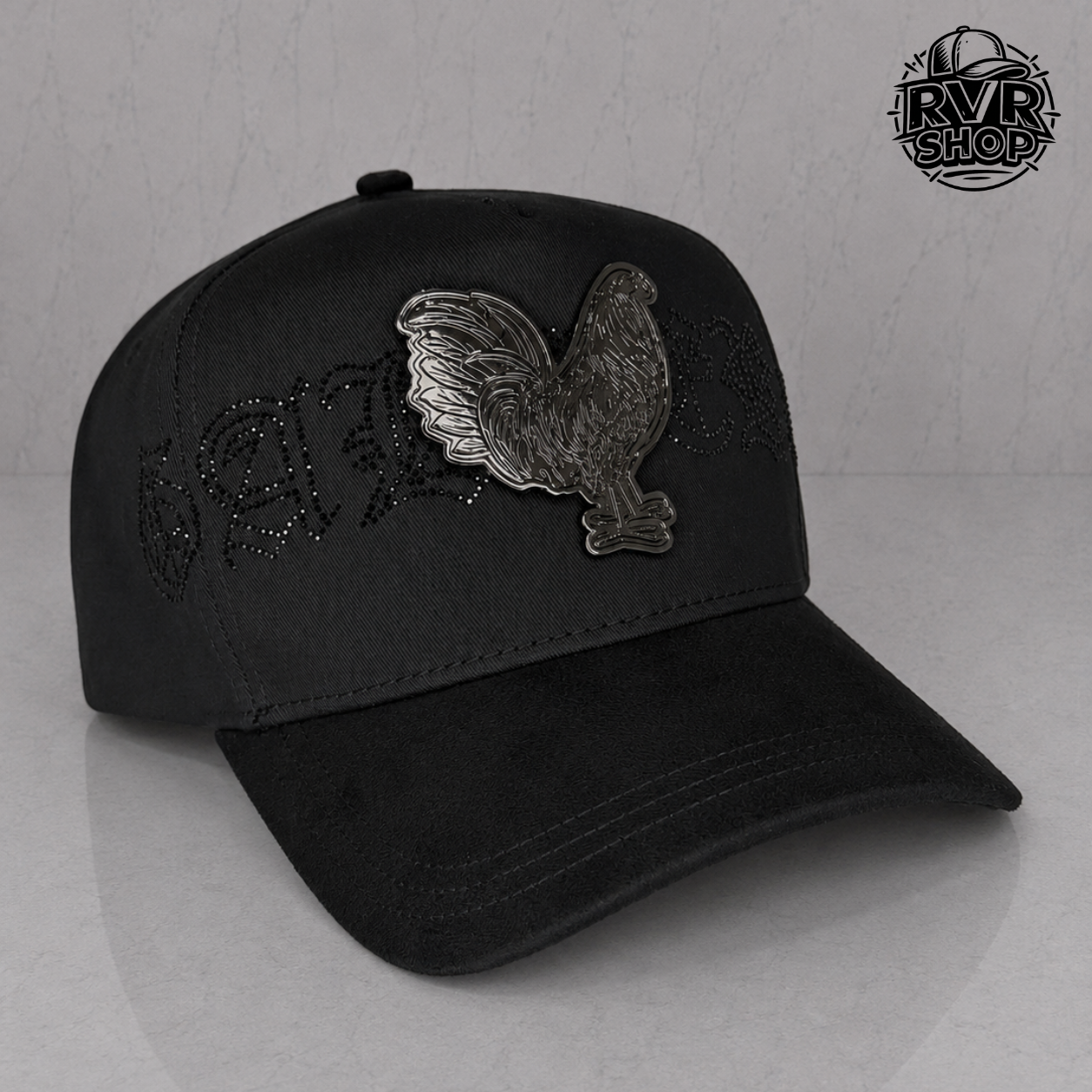 Gallo Crystals Black Mz Hats