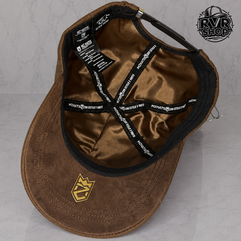 SD CLOUD BROWN X GOLD MZ HATS