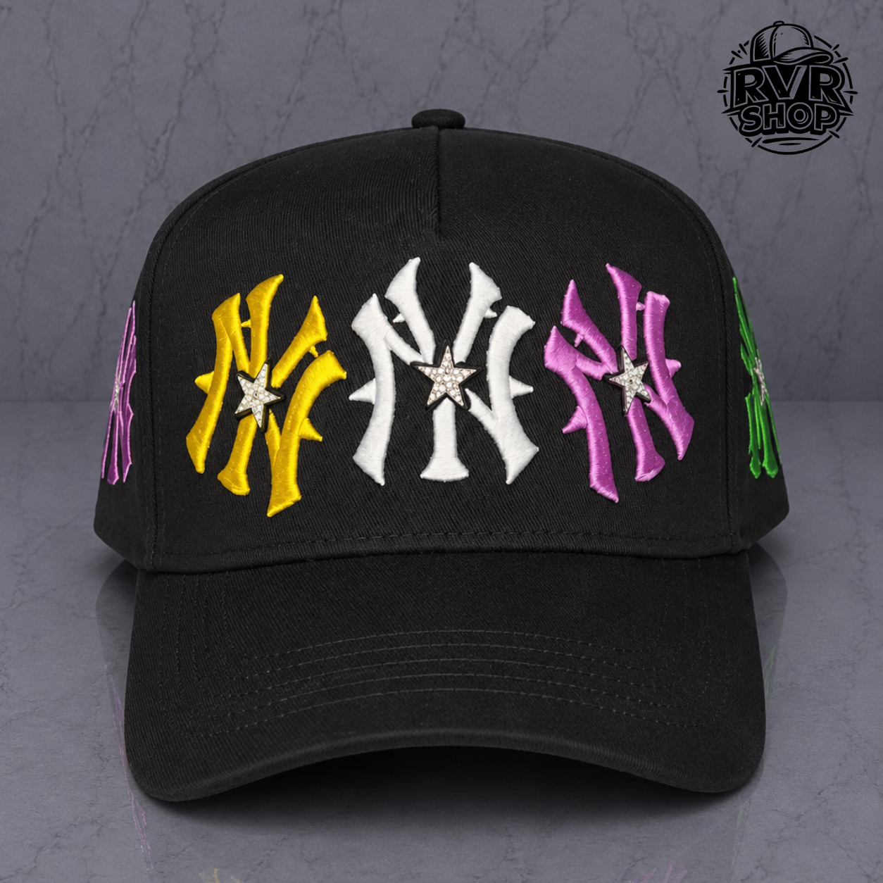 NY Colors All Around Star Hats