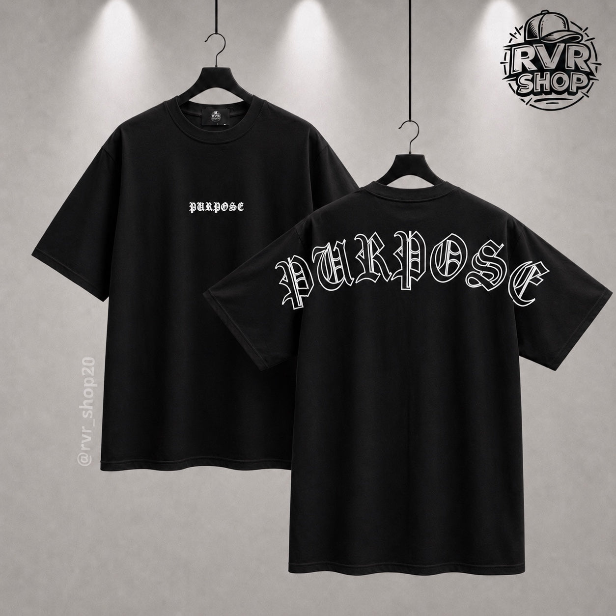 Playera Purpose Black