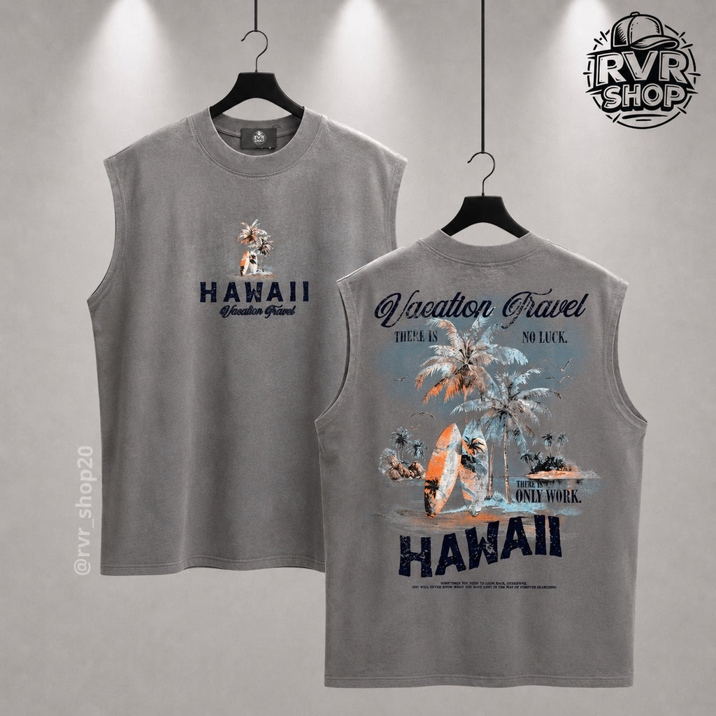 Playera Hawaii Grey