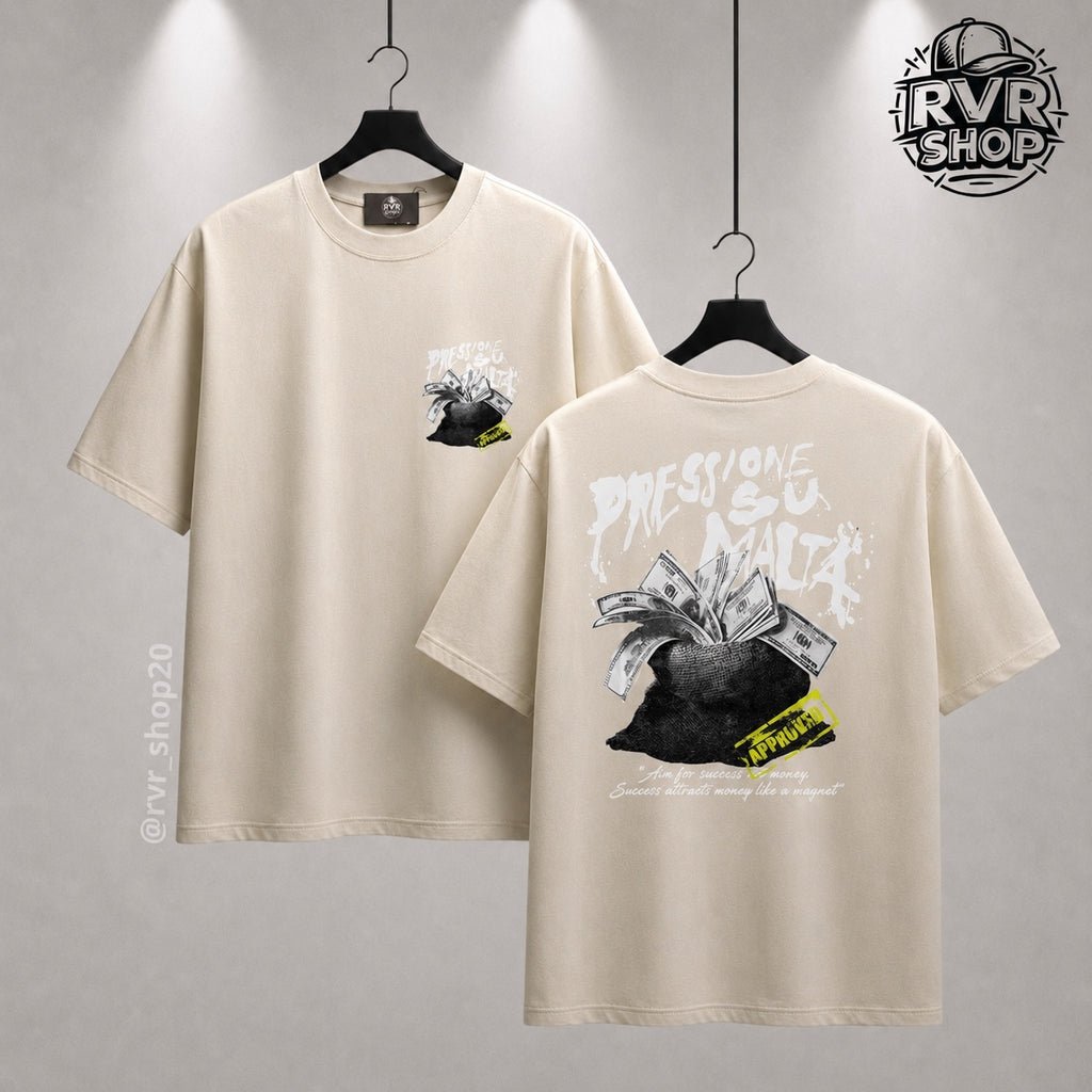 Playera Pressione Su Malta Beige