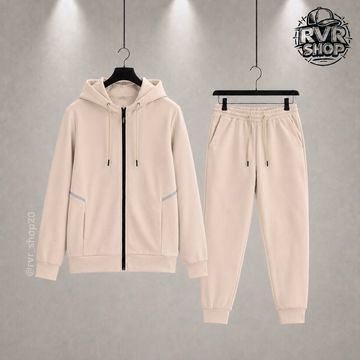 Conjunto deportivo Cream