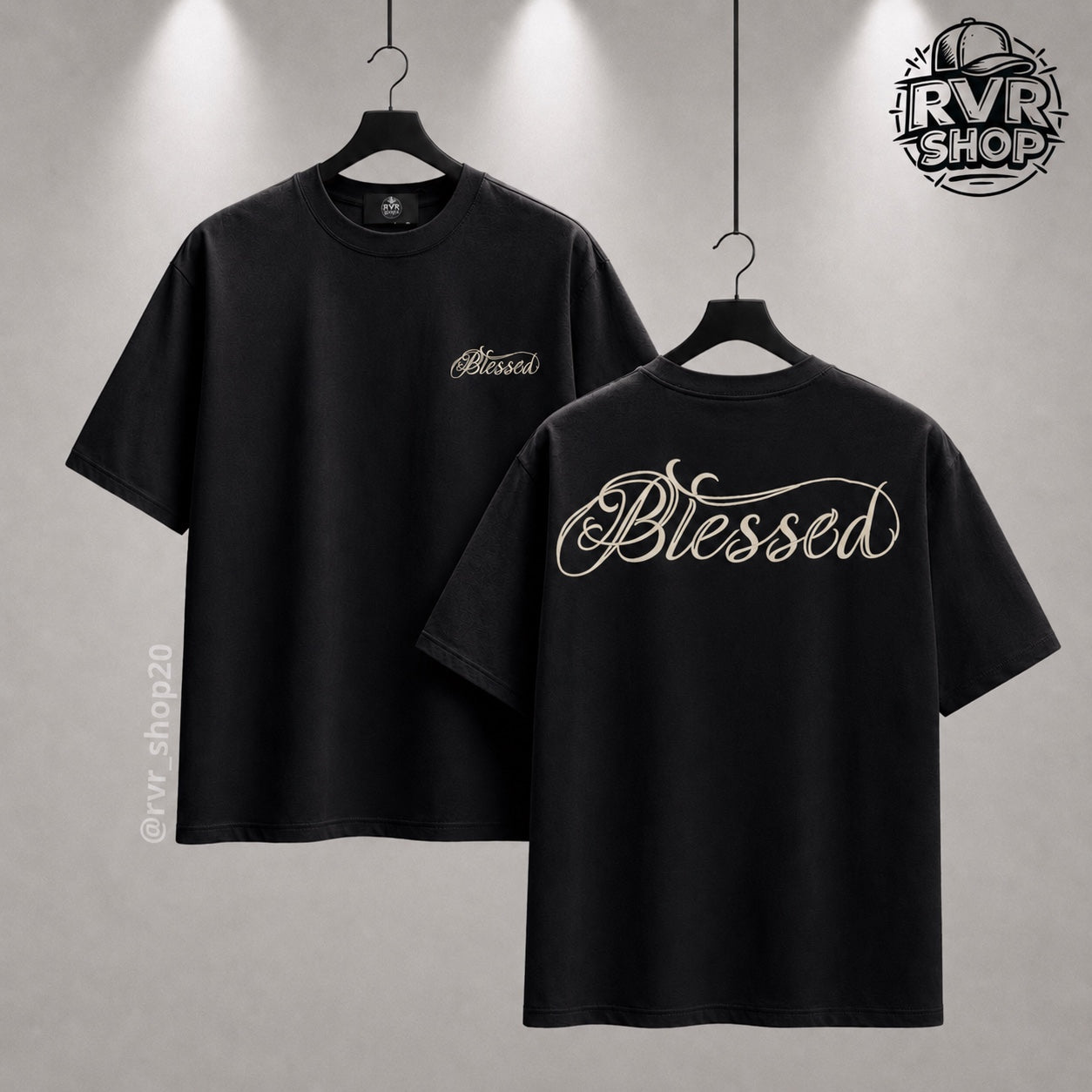 Playera Blessed Black
