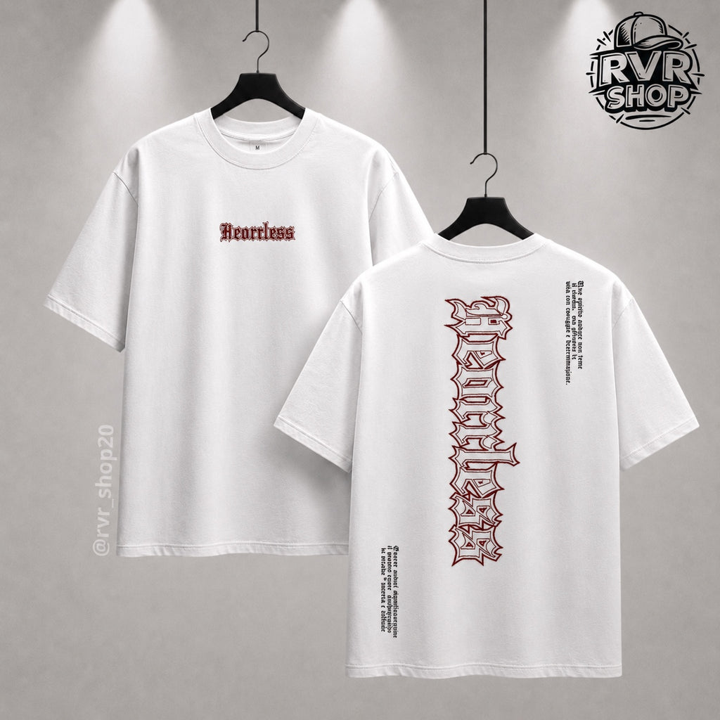 Playera Hearrless White