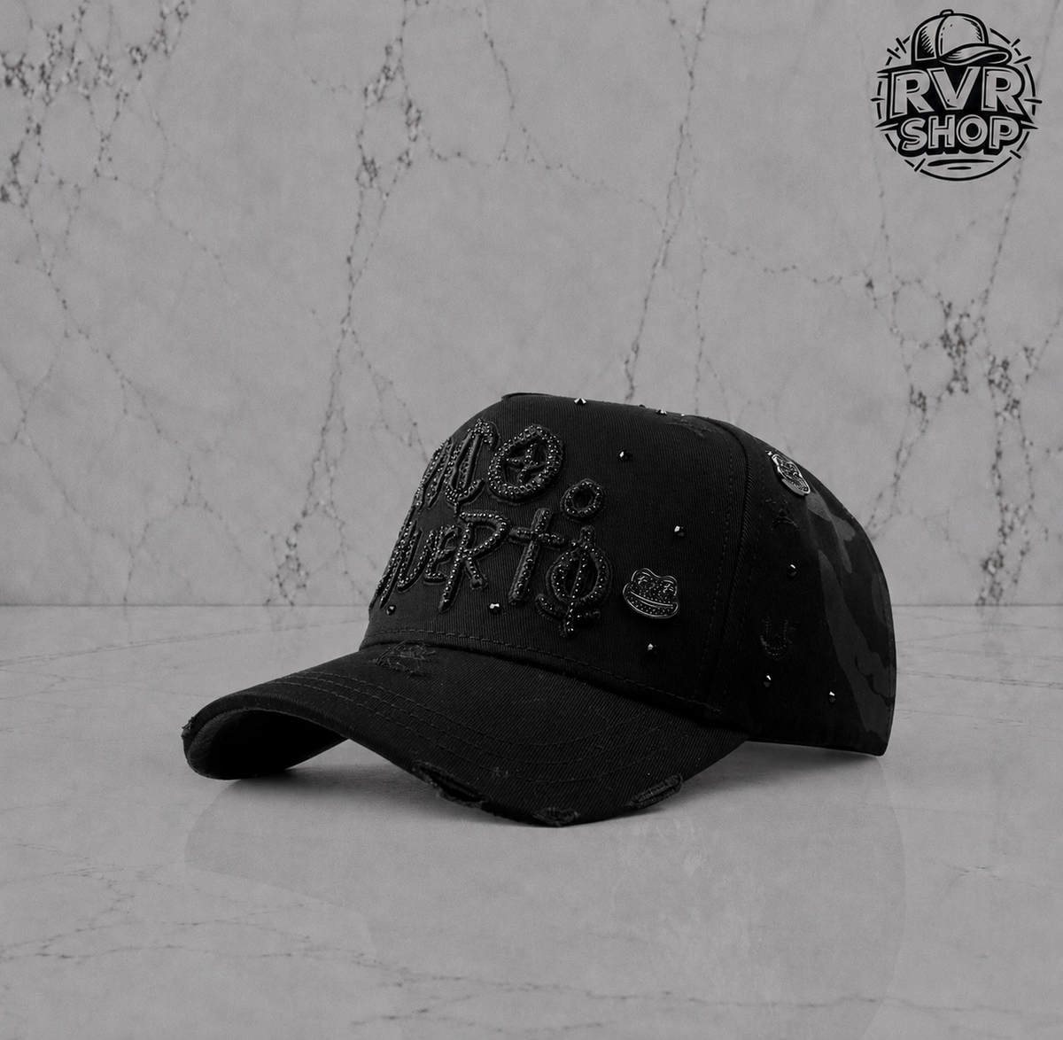 Mz Hats Rico O Muerto Total Black