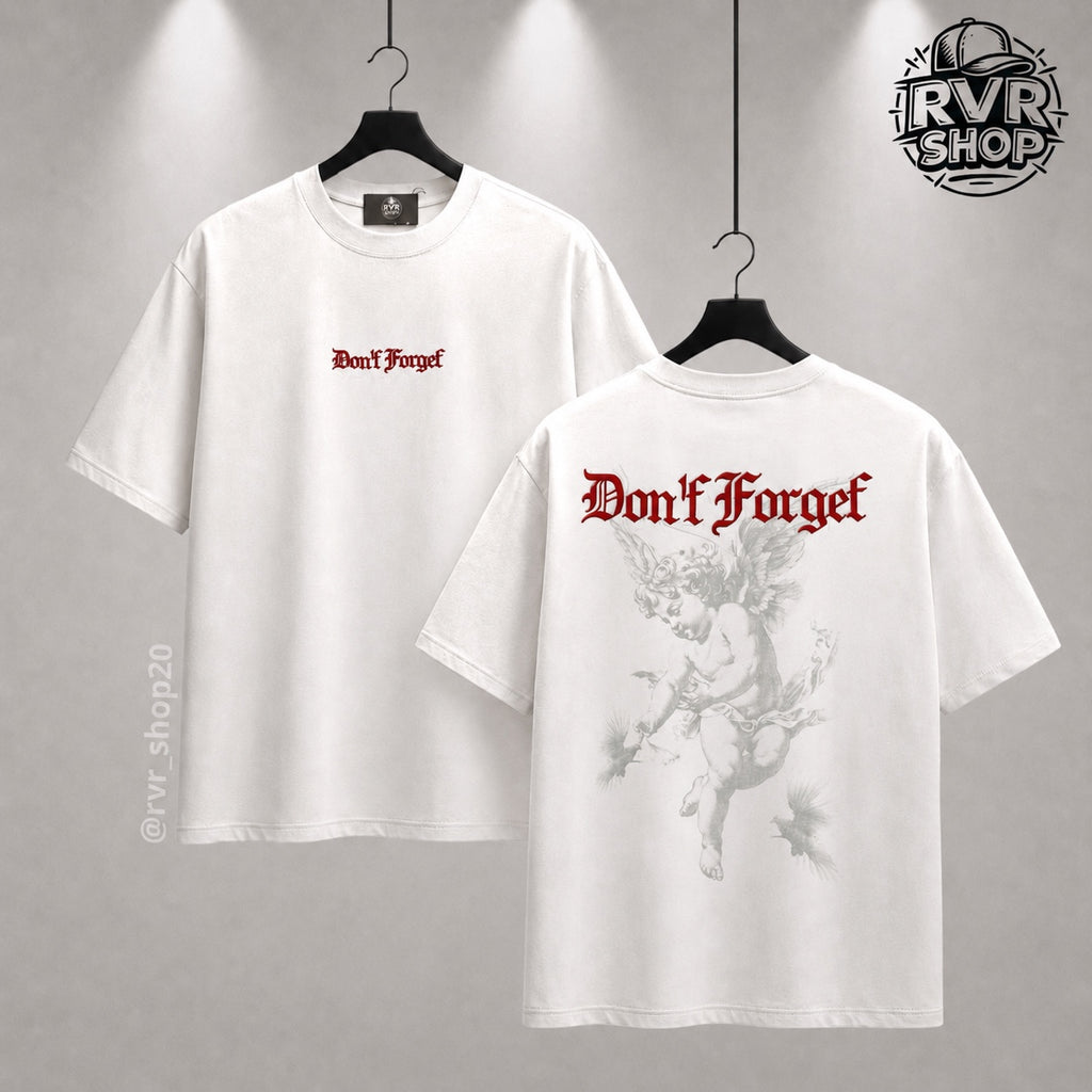 Playera Don't Forget White