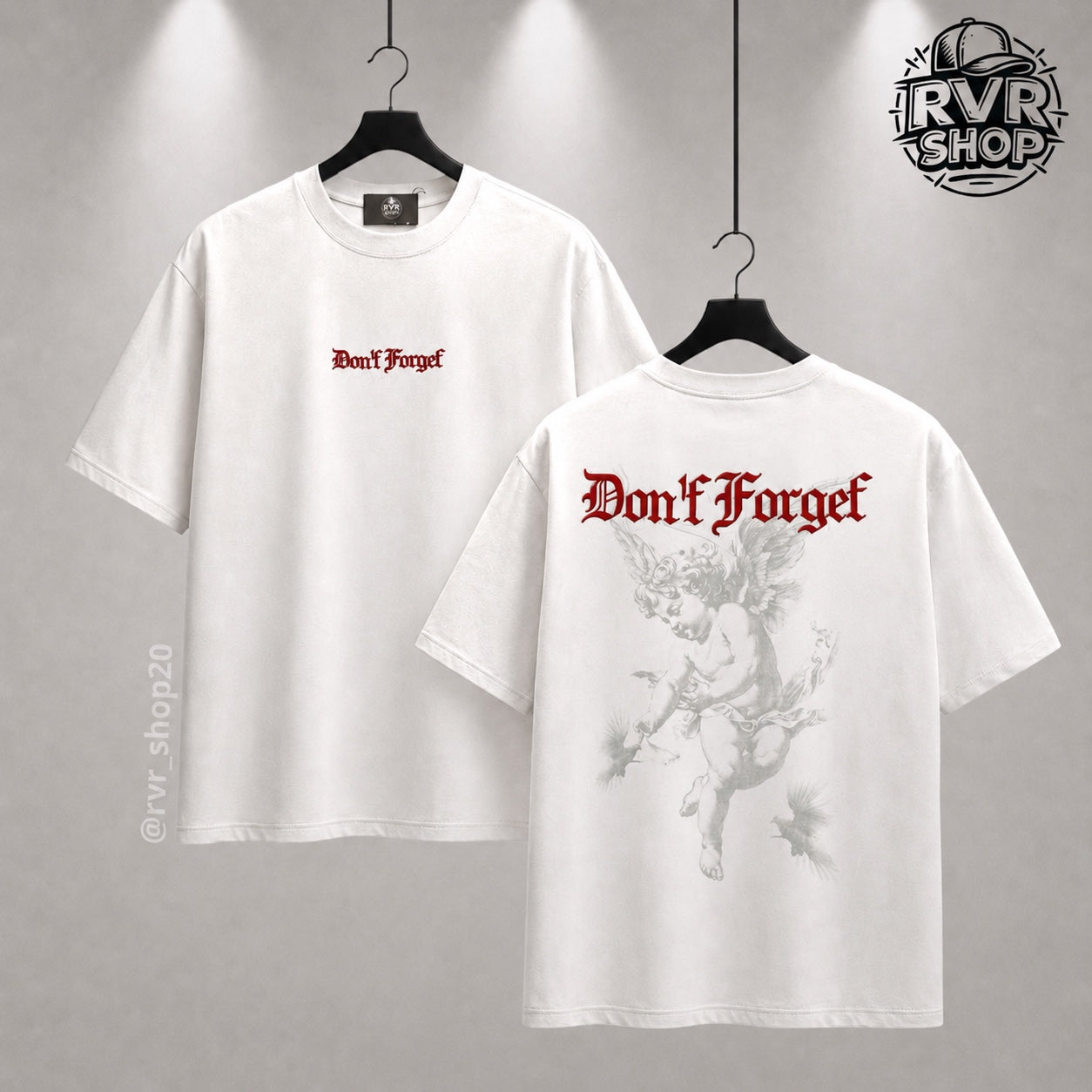 Playera Don't Forget White