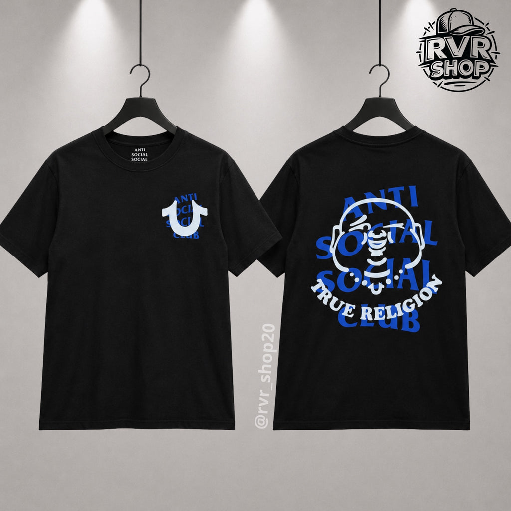 Anti Social Social Club x True Religion Black & Blue