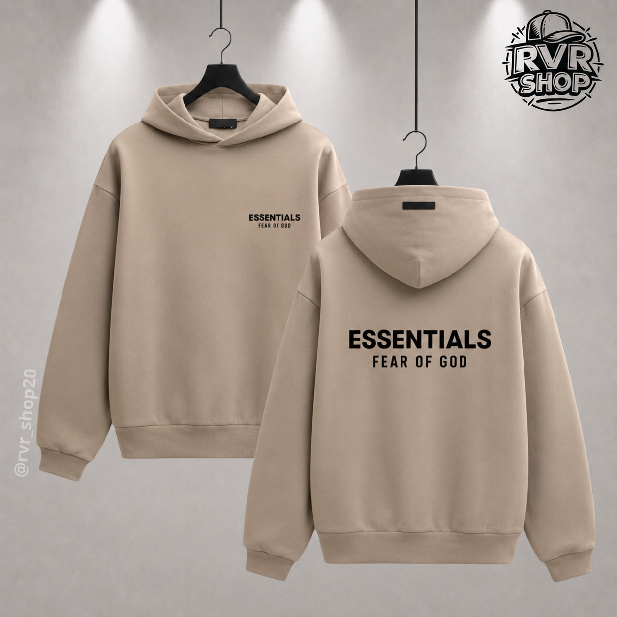 Hoddie Essentials Desert Sand