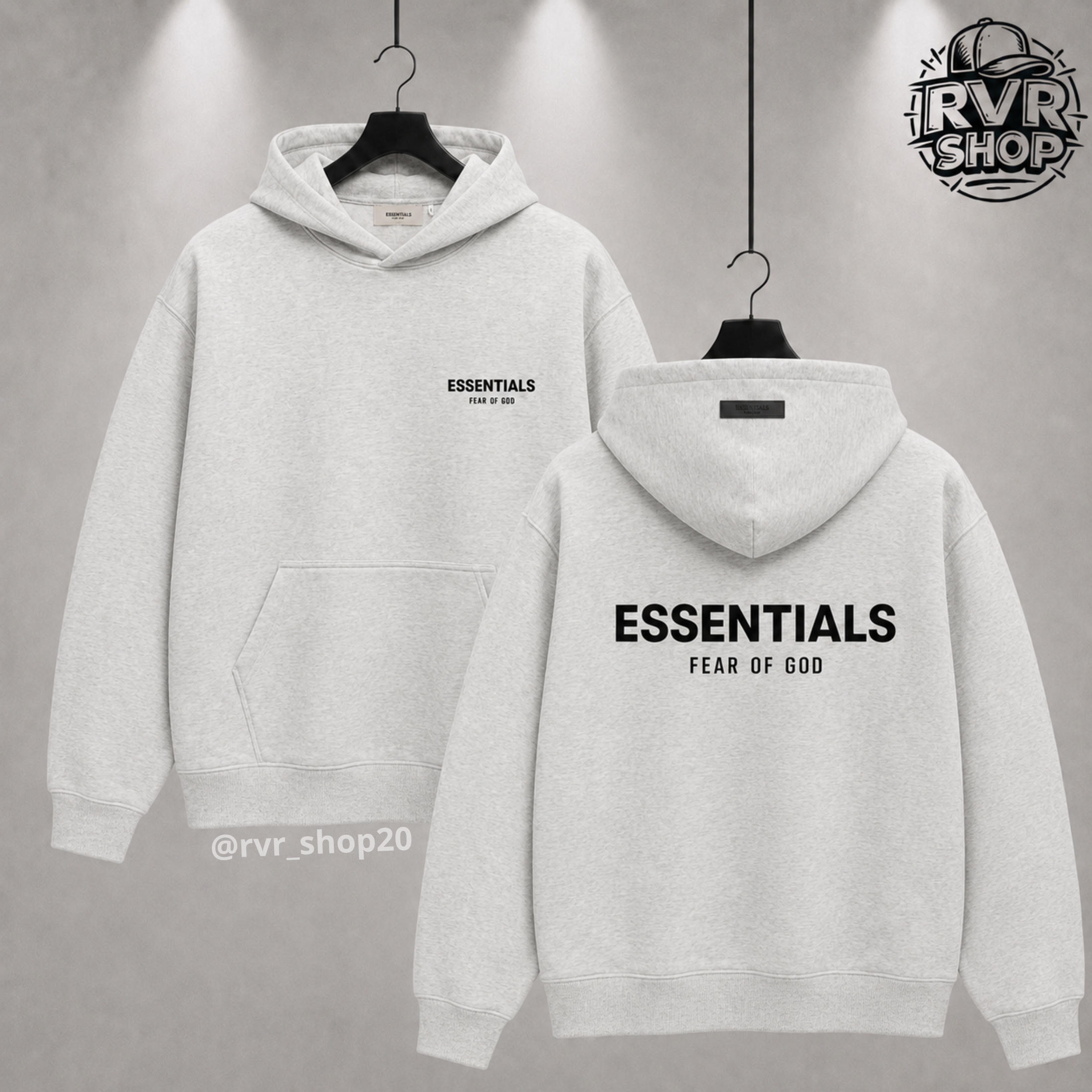 Hoddie Essentials Light Oatme
