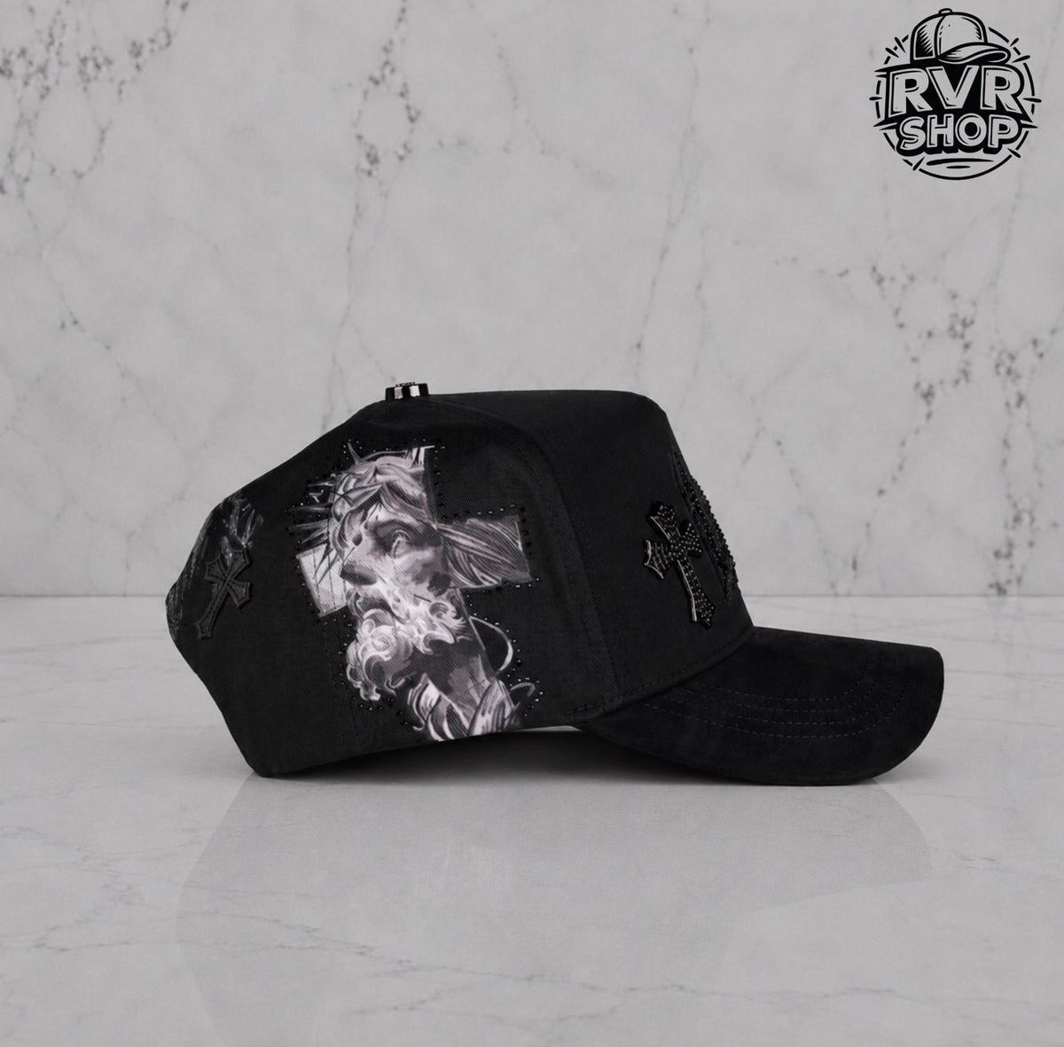 LA CHROME BLACK Rico Hats