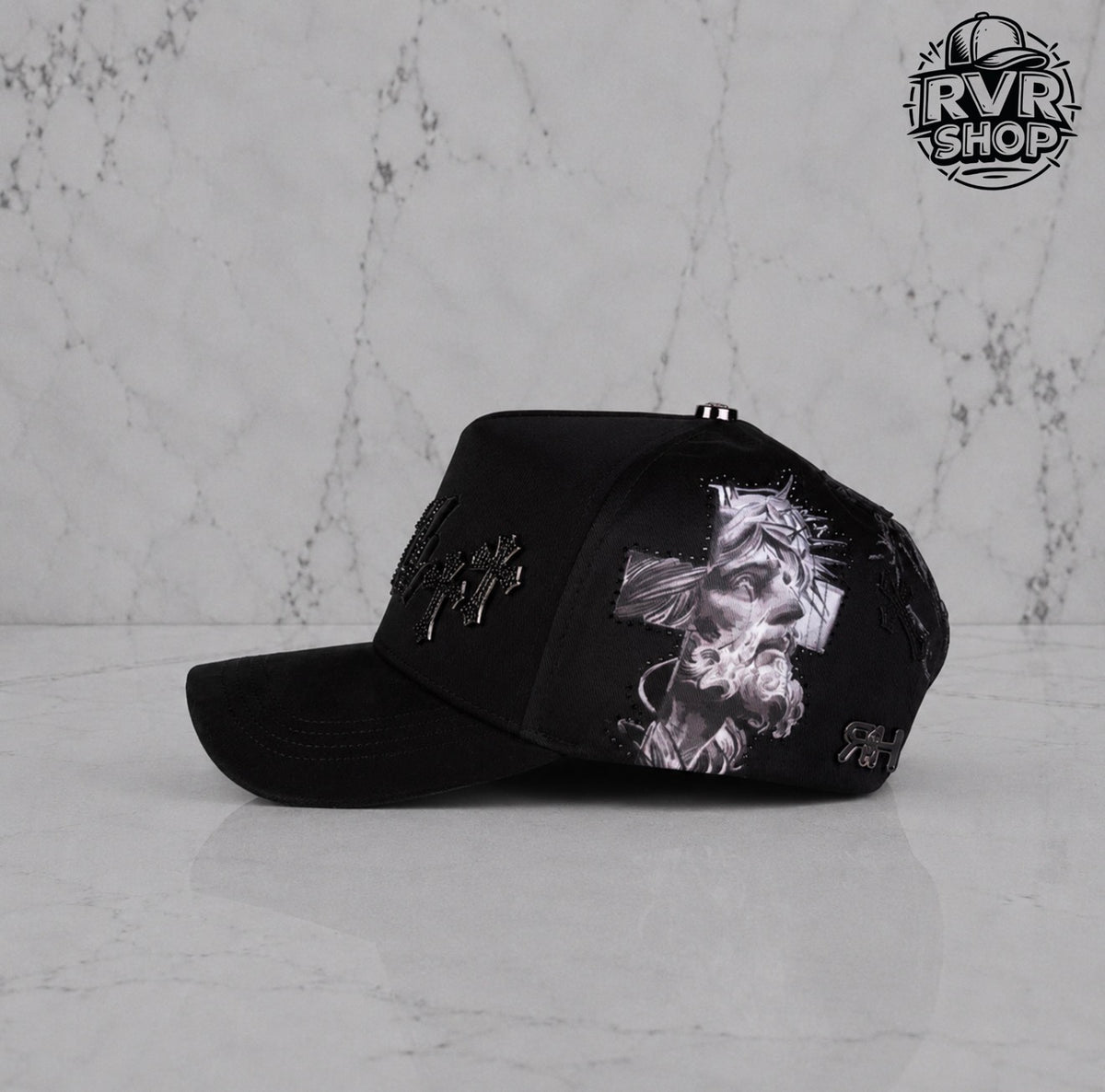 LA CHROME BLACK Rico Hats