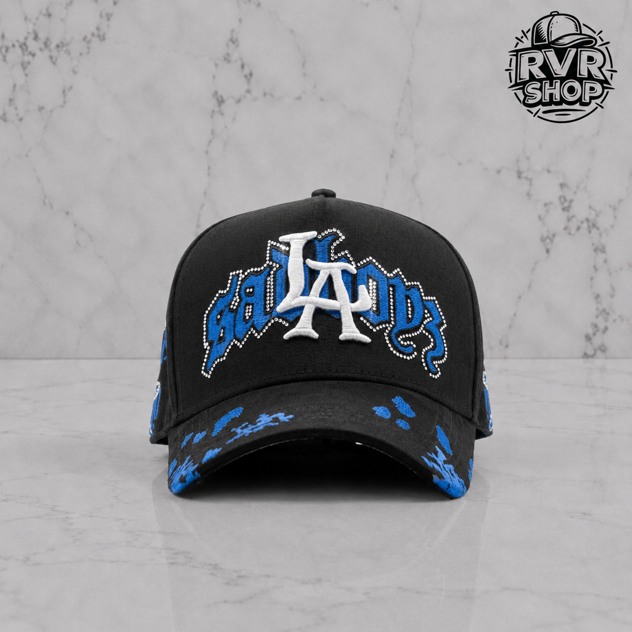 Dandy Hats X Junior H Angel Azul