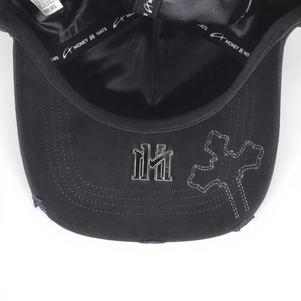 Money Hats Ny Cristals Black
