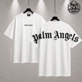 Playera Palm Angels White/Black