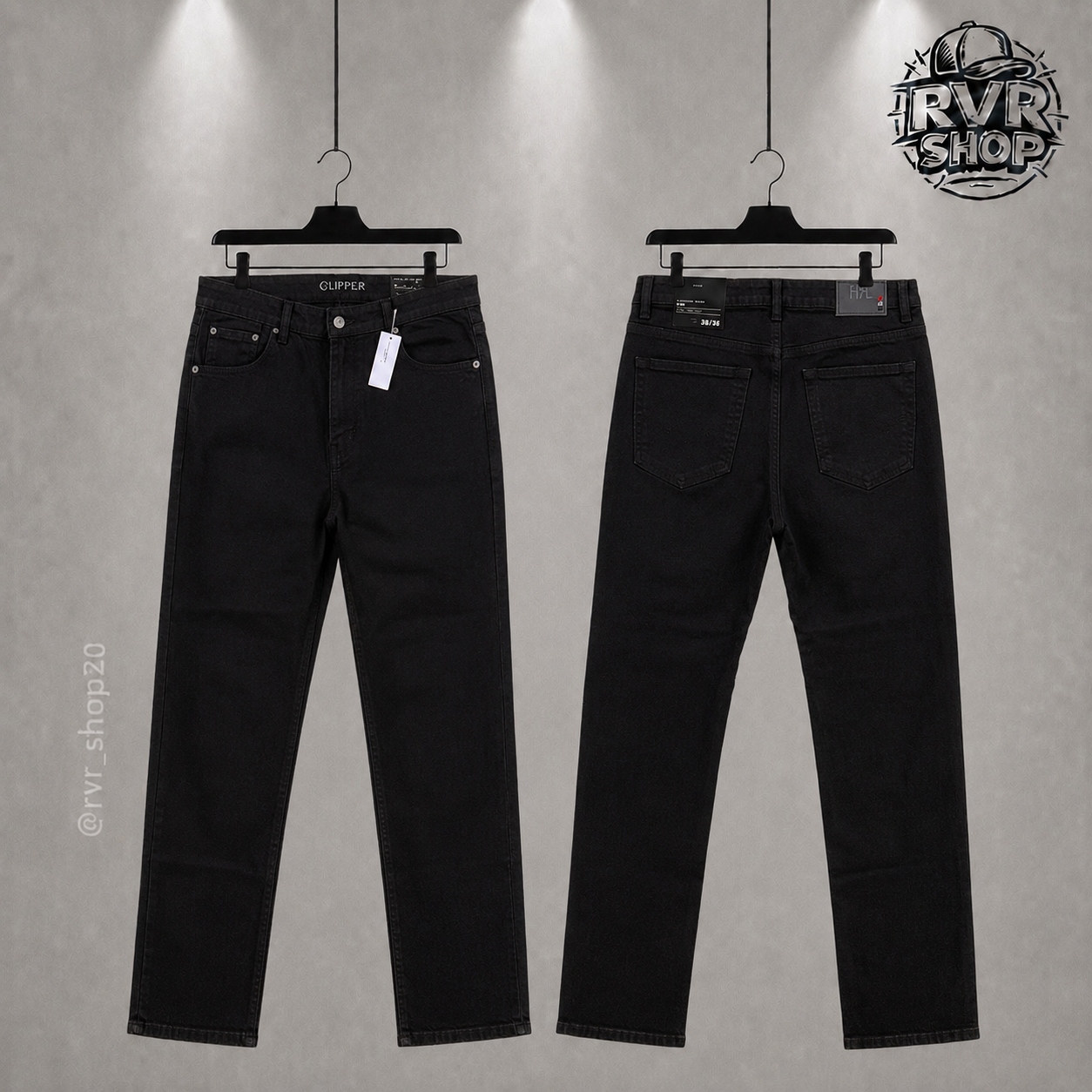 Jeans Hippie Rock Black