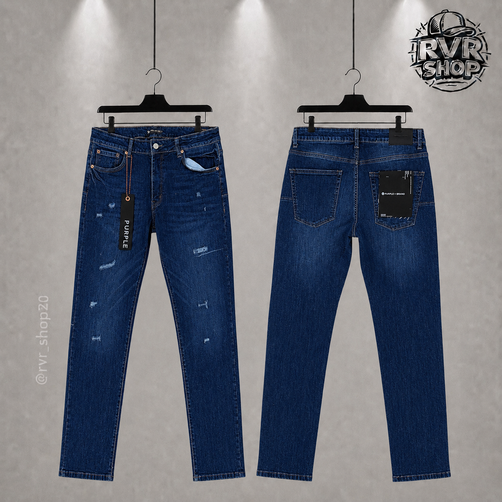 Jeans Purple Brand Dark Blue