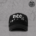 Mz Hats Rico O Muerto Black/White