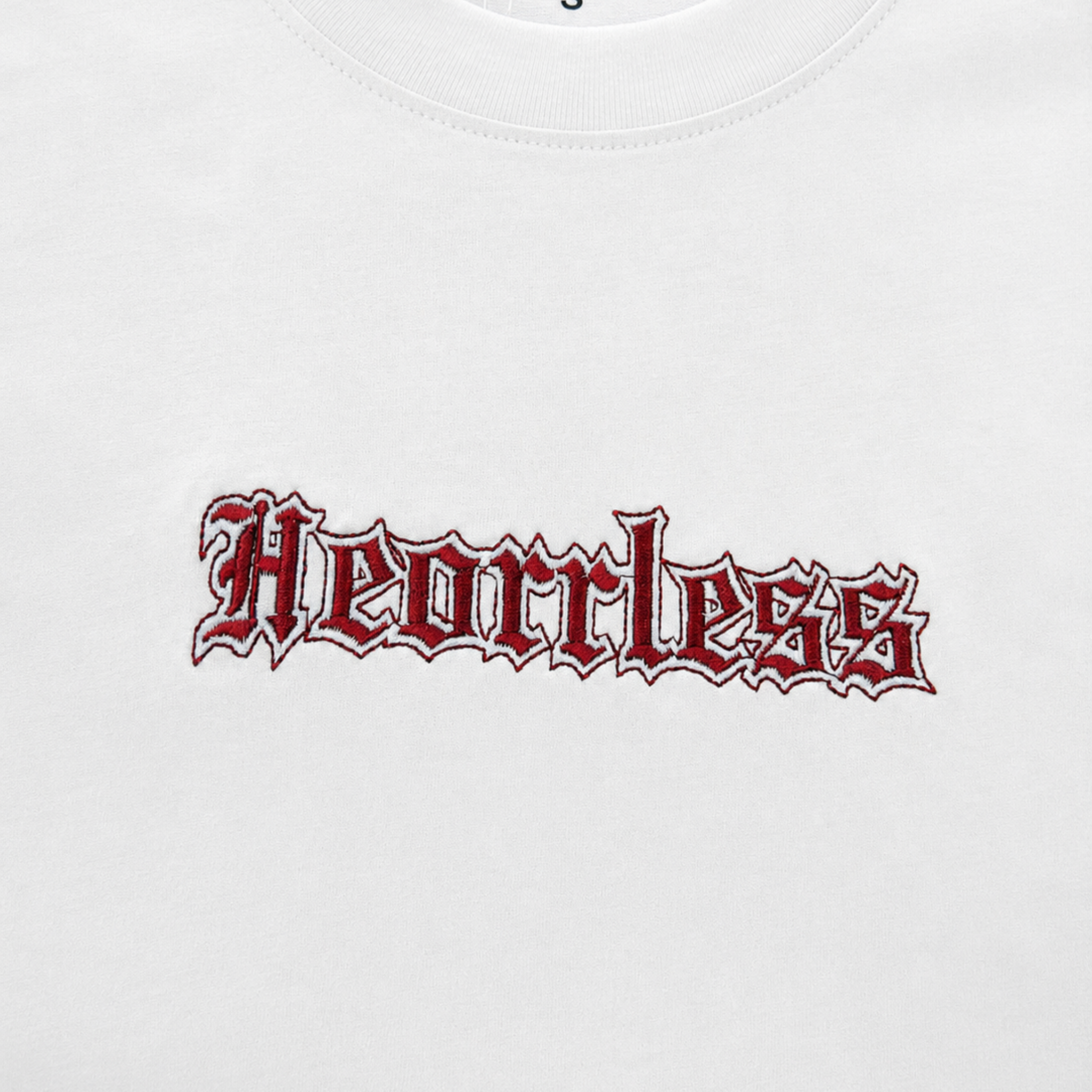 Playera Hearrless White