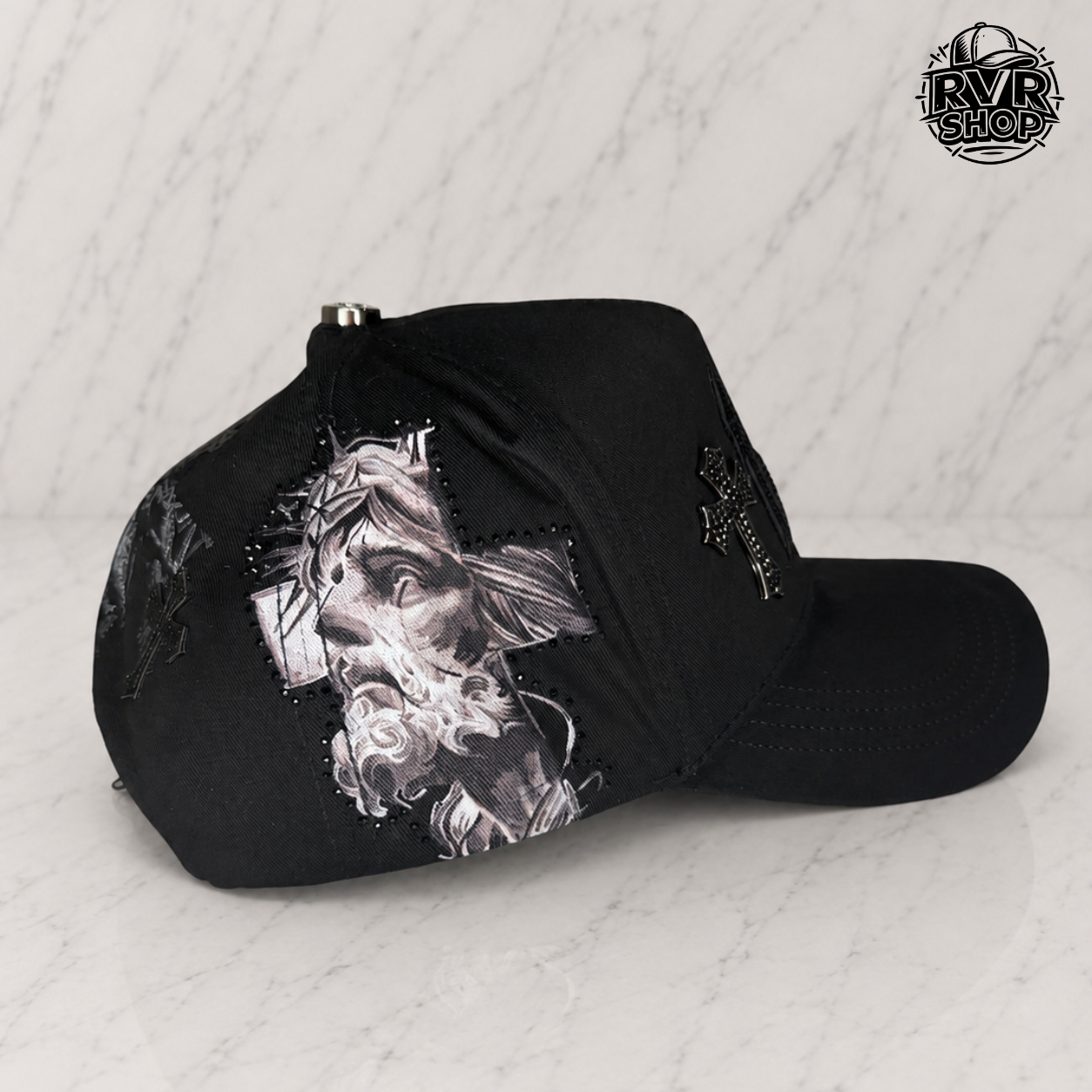 LA CHROME BLACK Rico Hats