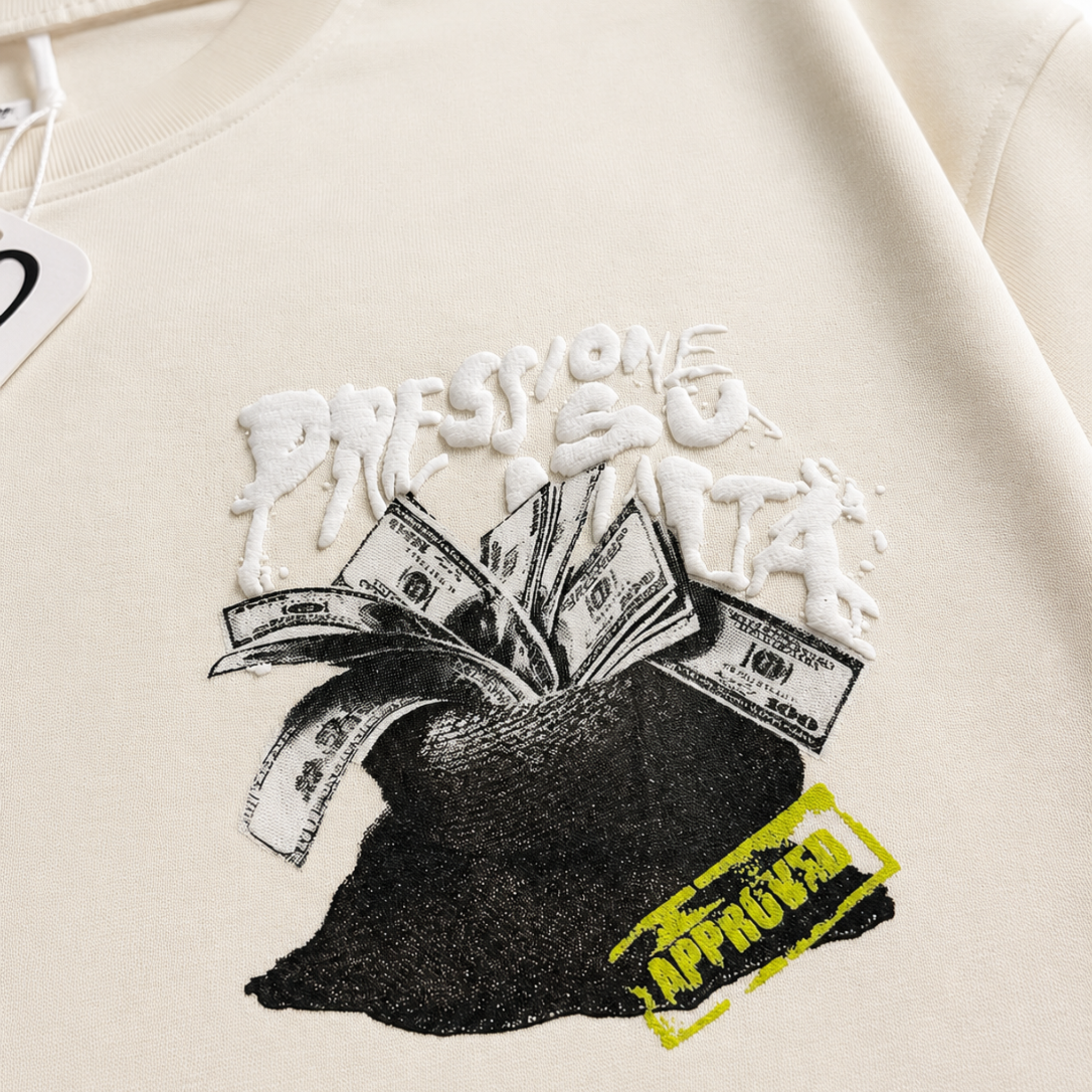 Playera Pressione Su Malta Beige