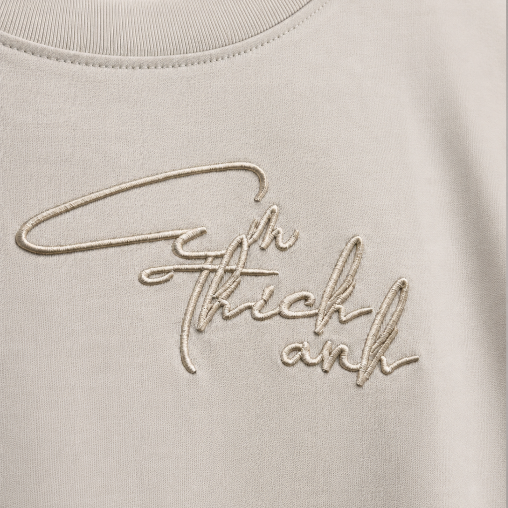 Playera Thick Beige