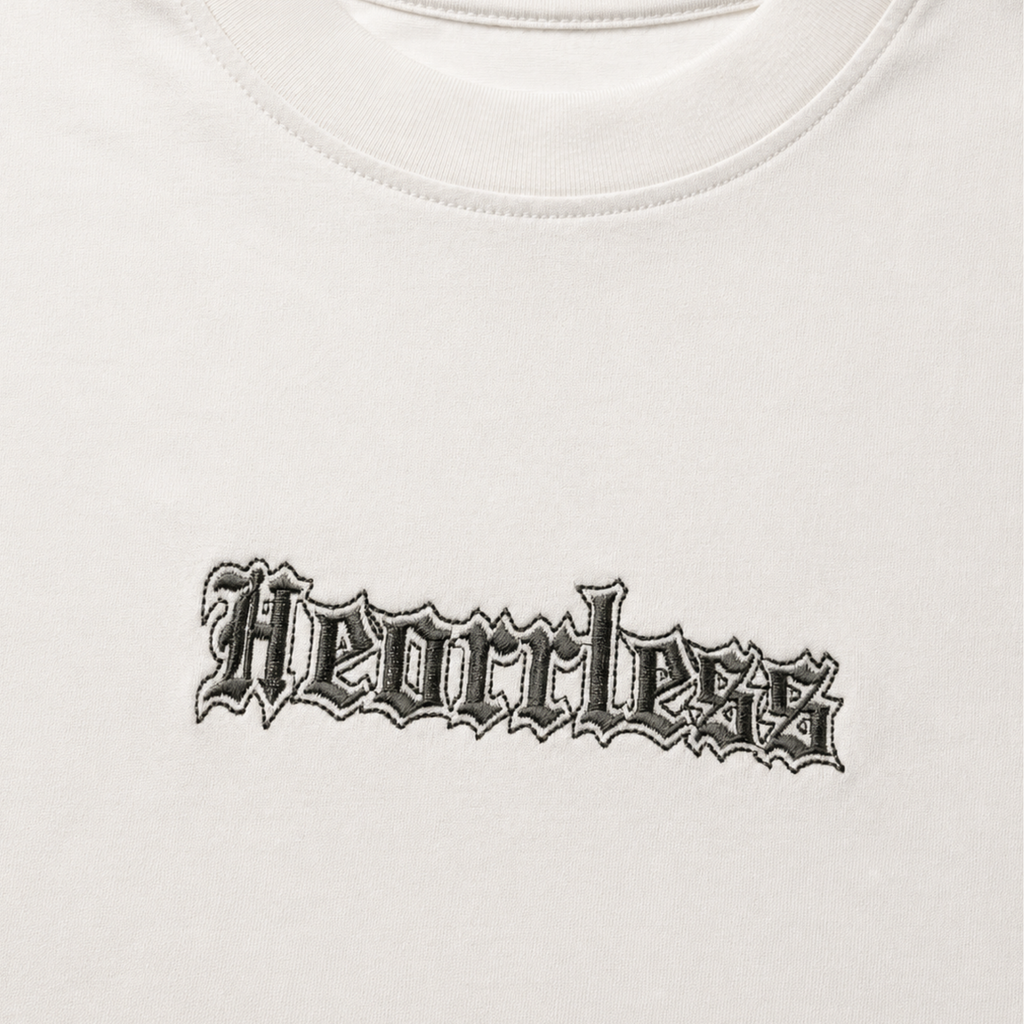 Playera Hearrless Marfil