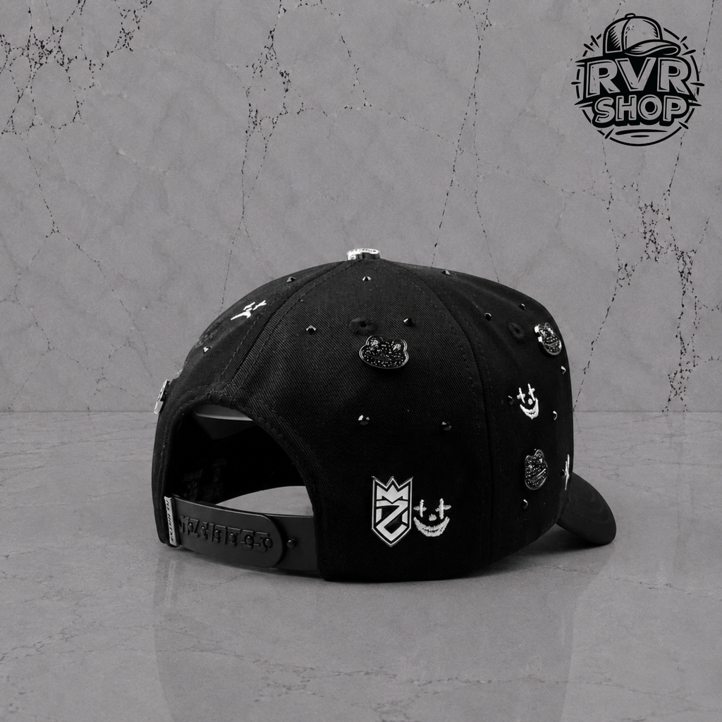 Mz Hats Rico O Muerto Black/White