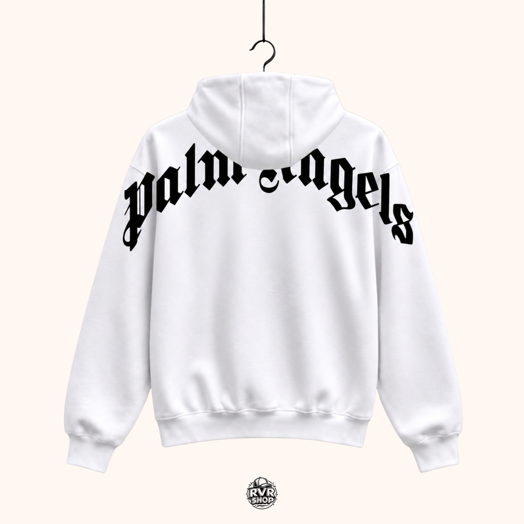 Hoddie Palm Angels White/Black