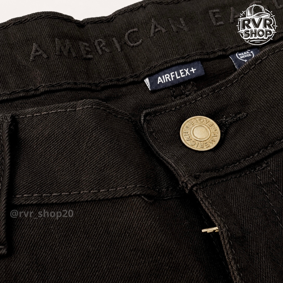 Jean American Eagle Destroyed Black