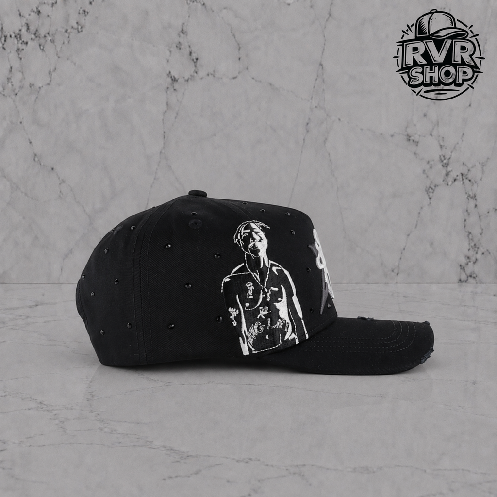 Money Hats Ny Cristals Black