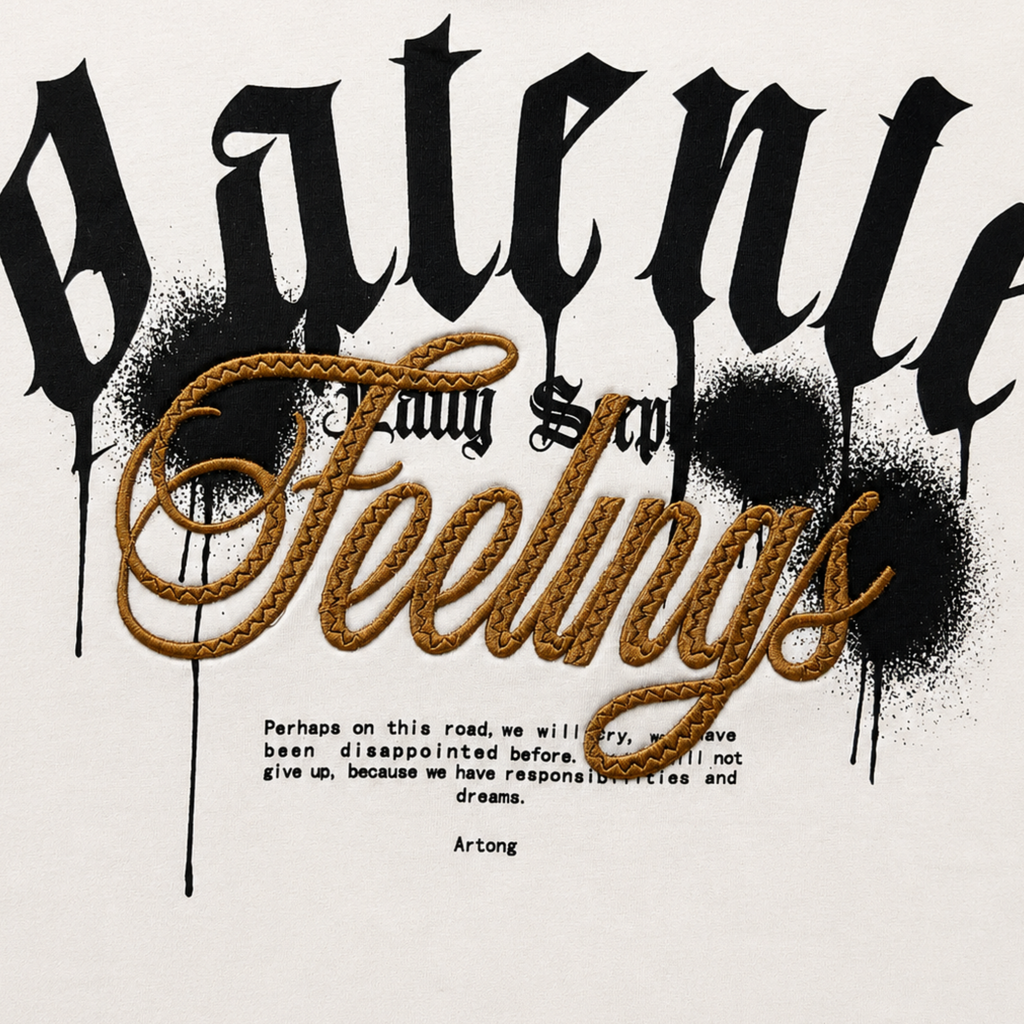 Playera Patentee Feelings White