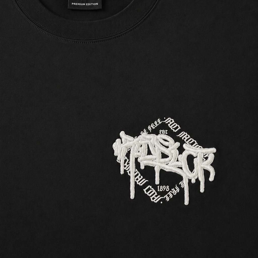 Playera Respect & Fear Black