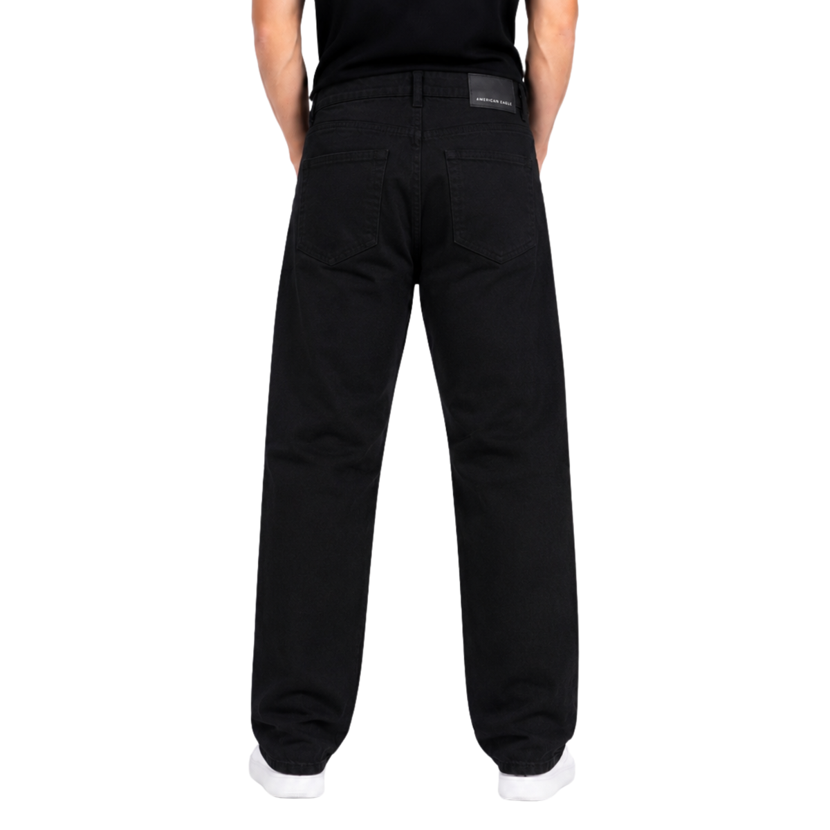Jean American Eagle Destroyed Black