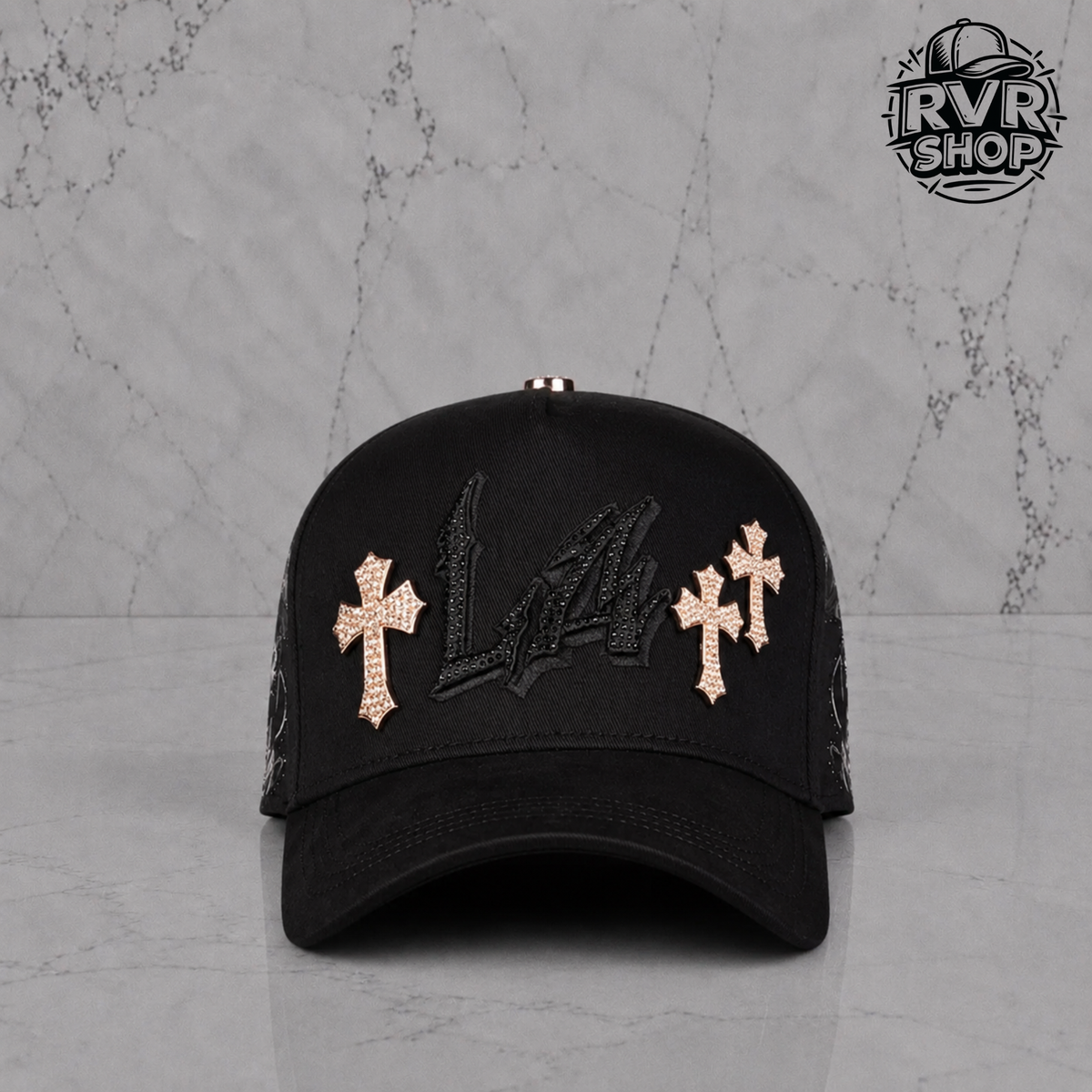 LA Chrome Gold Rico Hats