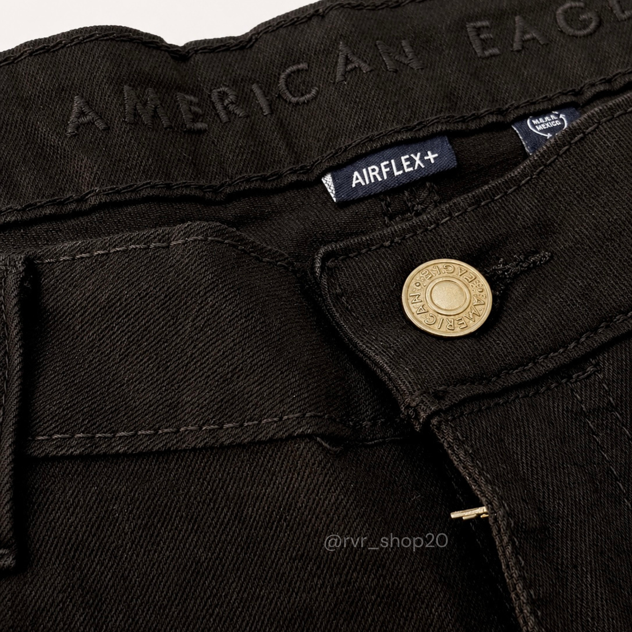 Jean American Eagle Destroyed Black