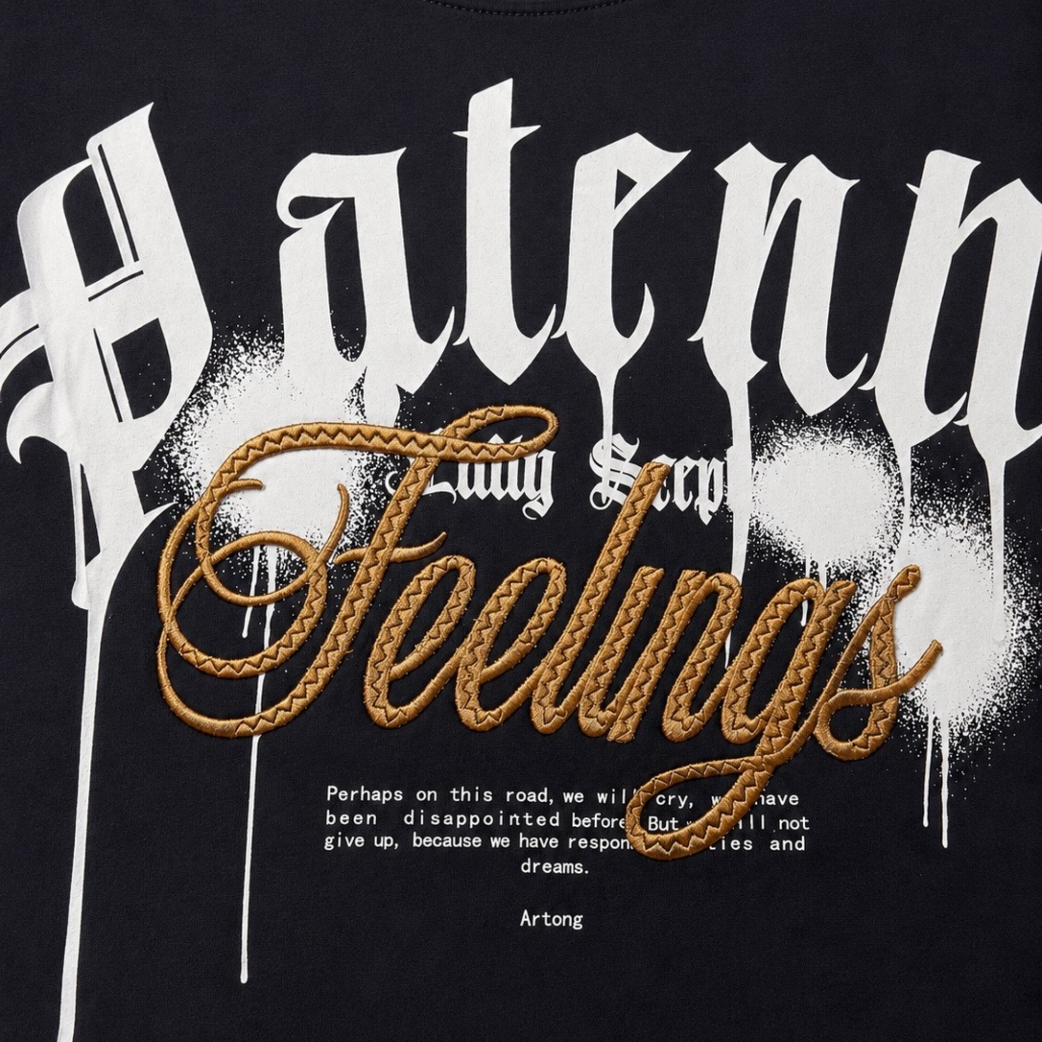 Playera Patentee Feelings Black