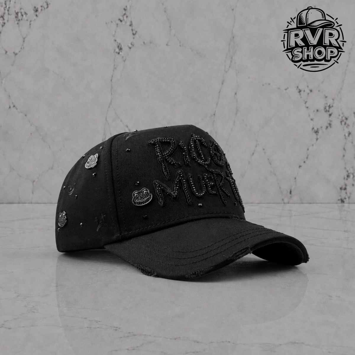 Mz Hats Rico O Muerto Total Black