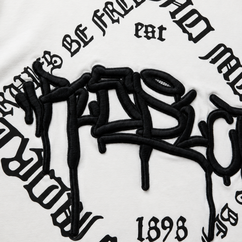 Playera Respect & Fear White