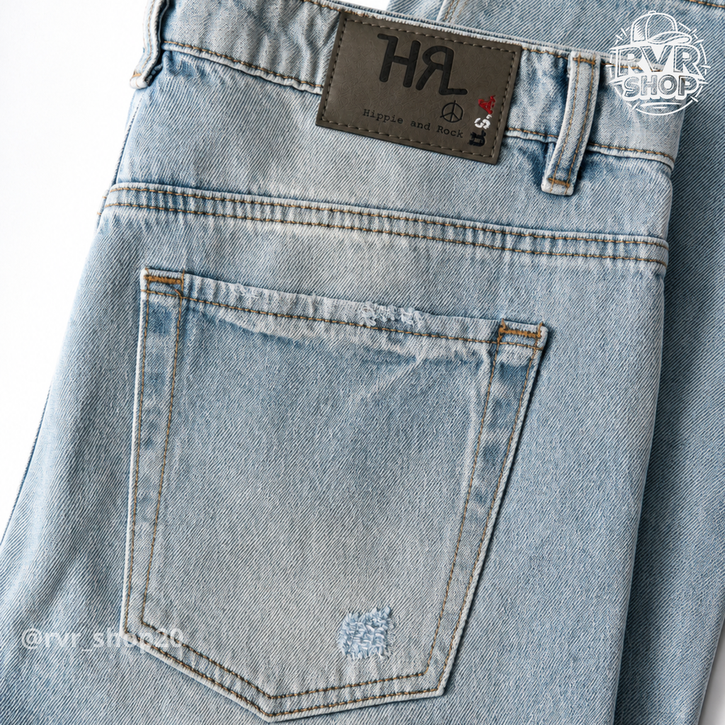 Jeans Hippie Rock Blue
