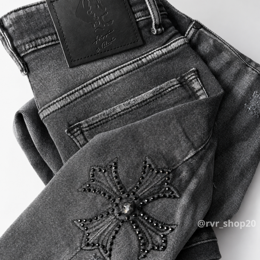Jeans Hippie Rock Chrome
