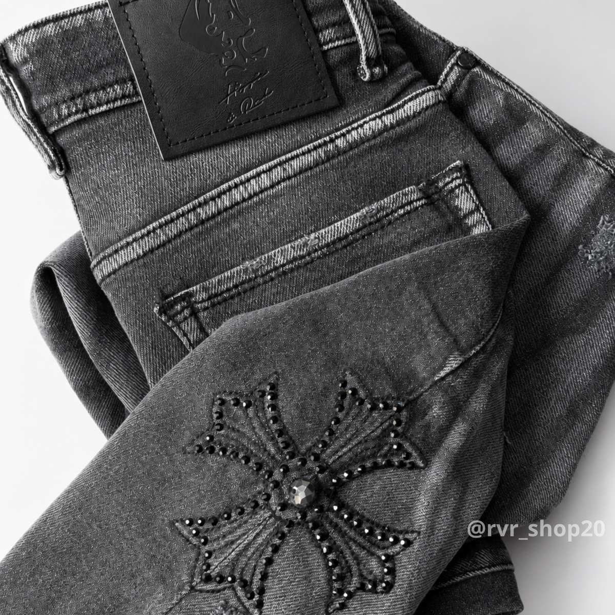 Jeans Hippie Rock Chrome