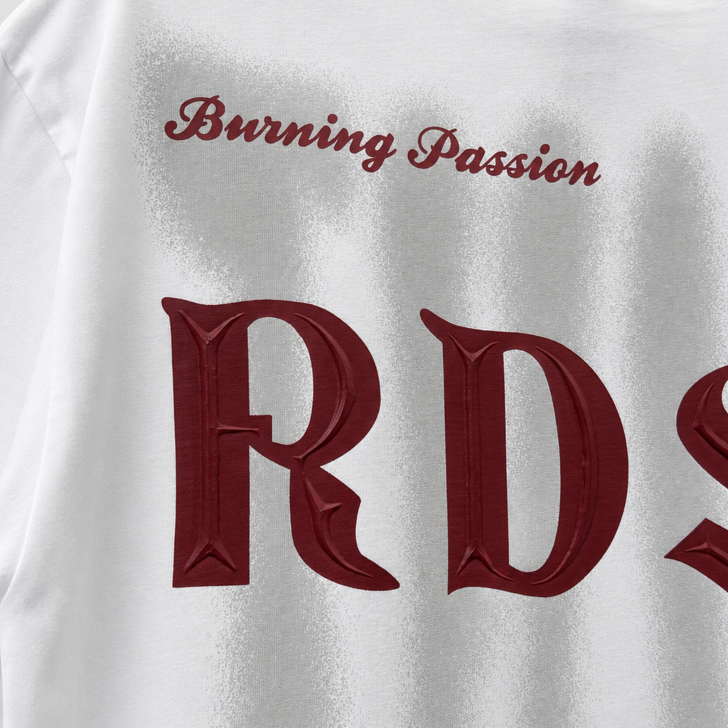 Playera RDSN Burning Passion White